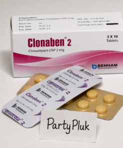 Klonopin 2mg (Clonazepam) Clonaben 2mg
