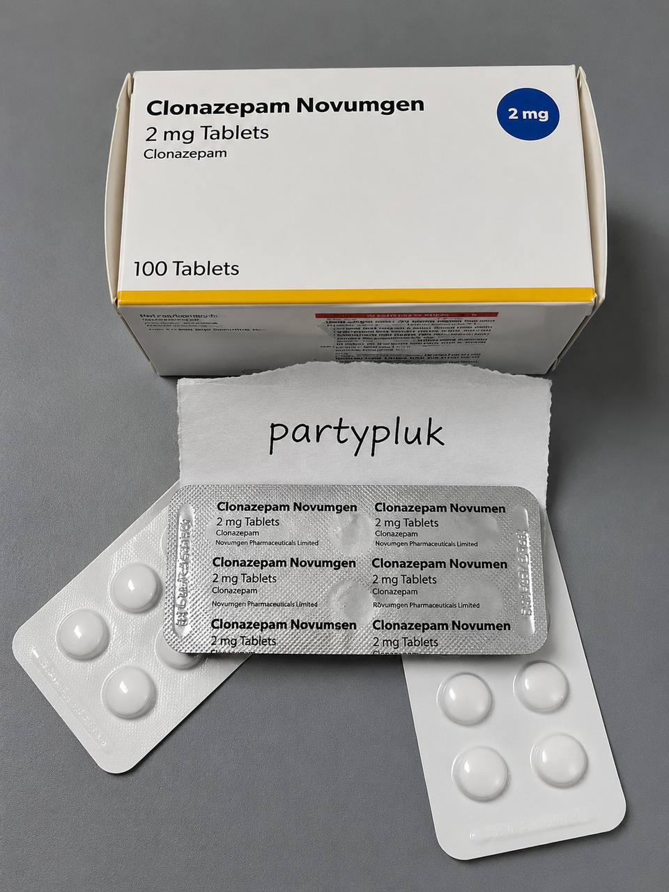 Clonazepam 2mg UK Pharma x10